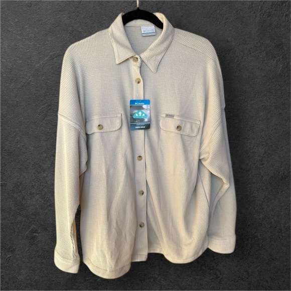 Columbia Tops - Columbia Holly Hideaway Waffle Shirt Jacket Size Large (NWT)